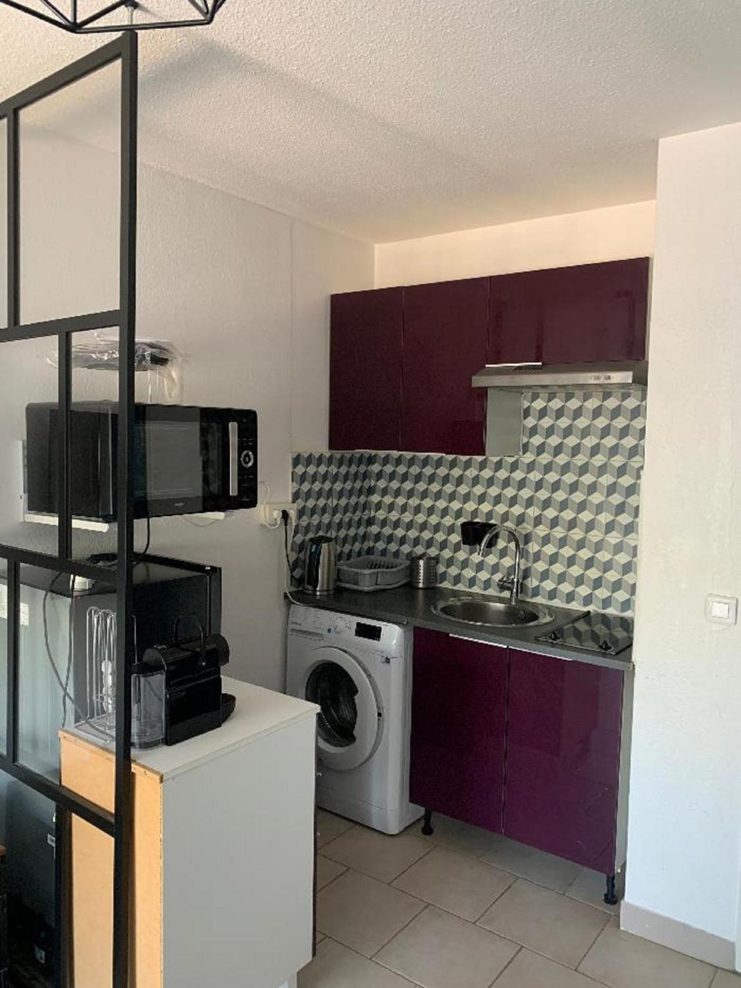 Vittoria Immobilier 9 -Reglement Sur Place - Cheques Vacances Acceptes La Grande-Motte Szoba fotó